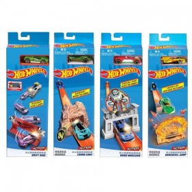 Vergroot Hot Wheels City Entry Trackset Hot Wheels City Entry Trackset
