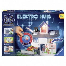Vergroot Ravensburger Science X Elektrohuis 3D Ravensburger Science X Elektrohuis 3D