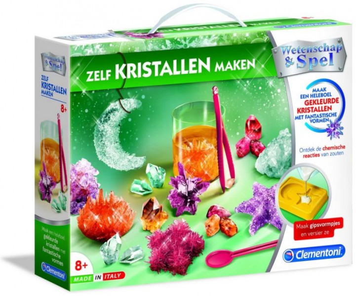 Clementoni Wetenschapsspel Zelf Kristallen Maken (NL)