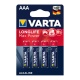 Batterij AAA 4x Varta Alkaline Max Power