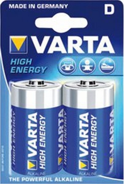 Batterijen D Varta Alkaline 2 Stuks