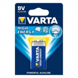 Batterij Alkaline 9 Volt Varta