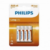 Philips Batterij AAA 4 Stuks Longlife