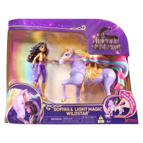 Vergroot Unicorn Academy Pop Sophia & Unicorn Wildstar (met Licht) Unicorn Academy Pop Sophia & Unicorn Wildstar (met Licht)