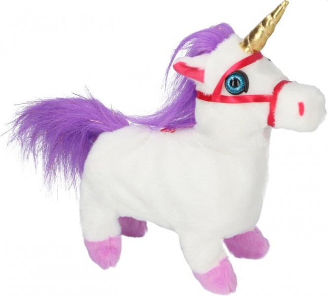 Interactieve Pluche Unicorn Knuffel b-o