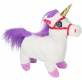 Interactieve Pluche Unicorn Knuffel b/o