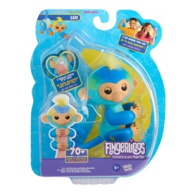 Vergroot Fingerlings 2.0 Basic Monkey Blue - Leo Fingerlings 2.0 Basic Monkey Blue - Leo