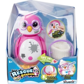 Vergroot Rescue Pinguin Mini Roze Rescue Pinguin Mini Roze