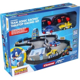 Vergroot Carrera Radiografisch Bestuurbare Sonic Racing Set 1:43 Carrera Radiografisch Bestuurbare Sonic Racing Set 1:43