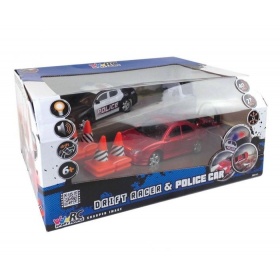 Vergroot Happy People Politiewagen Remote Control Met Licht Happy People Politiewagen Remote Control Met Licht