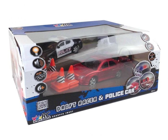 Happy People Politiewagen Remote Control Met Licht