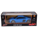 Radiografisch Bestuurbare Auto Audi 1:16 2.4g R8 Coupe Blauw