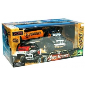 Vergroot Radiografisch bestuurbare auto 1:10 Jacknife Stunt Truck Radiografisch bestuurbare auto 1:10 Jacknife Stunt Truck
