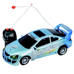 Radio control auto speed racer