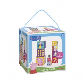 Vergroot Peppa Pig Stapelkubus Peppa Pig Stapelkubus