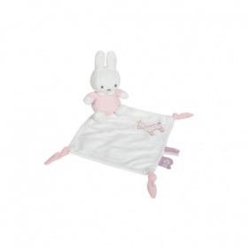 Vergroot Nijntje Knuffeldoekje Roze Safari Nijntje Knuffeldoekje Roze Safari