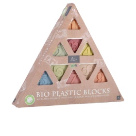 Jipy Bioplastic 9 Zachte Blokken Driehoek