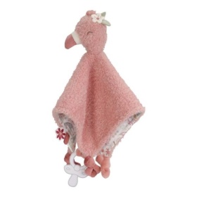 Vergroot Little Dutch Knuffeldoekje Flamingo Safari Friends Little Dutch Knuffeldoekje Flamingo Safari Friends