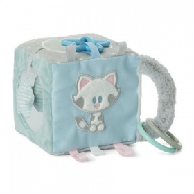 Vergroot Woezel & Pip Activiteitenkubus 11cm Woezel & Pip Activiteitenkubus 11cm