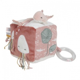 Vergroot Little Dutch Activiteitenkubus Ocean Pink Little Dutch Activiteitenkubus Ocean Pink