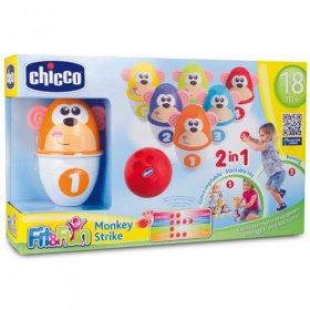Vergroot Chicco Fit & Fun Bowling Aapjes Chicco Fit & Fun Bowling Aapjes