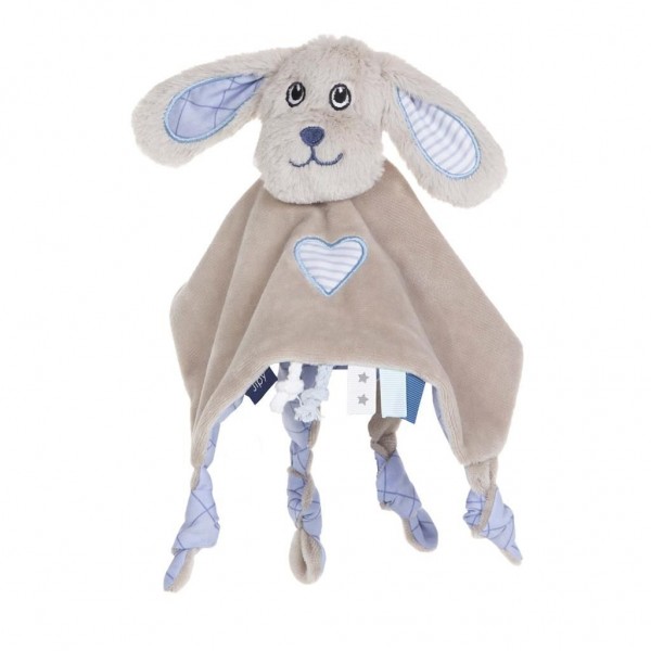 Jipy Knuffeldoekje Hond Blauw