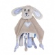 Jipy Luxe Knuffeldoekje Hond Blauw