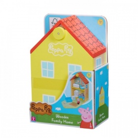 Peppa Pig Houten Familiehuis + Accessoires