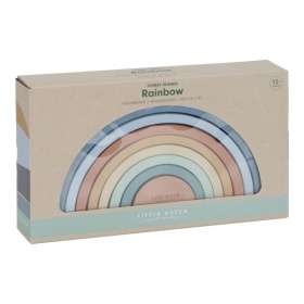 Vergroot Little Dutch Regenboogstapelaar Forest Friends Little Dutch Regenboogstapelaar Forest Friends