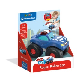 Vergroot Clementoni Baby Auto Groot Politie Clementoni Baby Auto Groot Politie