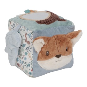 Vergroot Little Dutch Zachte Activiteitenkubus Forest Friends Little Dutch Zachte Activiteitenkubus Forest Friends