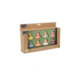 Vergroot Jipy Bioplastic Badeendjes Set 8 Delig Jipy Bioplastic Badeendjes Set 8 Delig