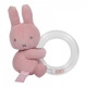 Nijntje Ringrammelaar Roze Babyrib