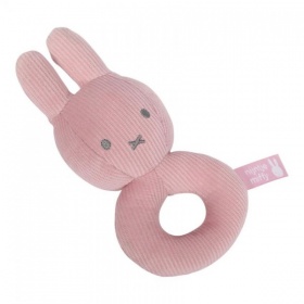 Vergroot Nijntje Rammelaar Roze Babyrib Nijntje Rammelaar Roze Babyrib