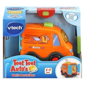 Vergroot Vtech Toet Toet Boris Bestelbus Vtech Toet Toet Boris Bestelbus