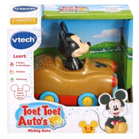 Vergroot Vtech Toet Toet Disney Mickey Wonderland Auto Vtech Toet Toet Disney Mickey Wonderland Auto