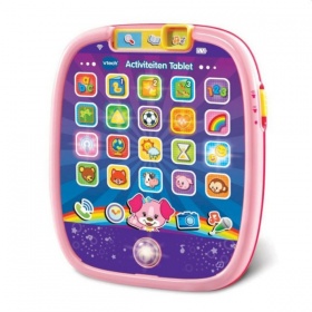 Vergroot Vtech Activiteiten Tablet Roze Vtech Activiteiten Tablet Roze