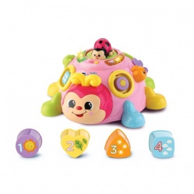 Vergroot Vtech Vrolijke Vormenkever Roze Vtech Vrolijke Vormenkever Roze