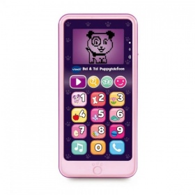 Vergroot Vtech Bel & Tel Puppytelefoon Roze Vtech Bel & Tel Puppytelefoon Roze