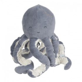 Vergroot Little Dutch Knuffel Octopus Ocean Blue Little Dutch Knuffel Octopus Ocean Blue