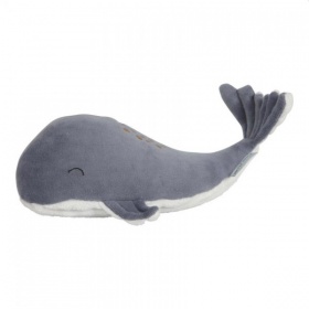 Vergroot Little Dutch Knuffel Walvis 24cm Oceaan Blauw Little Dutch Knuffel Walvis 24cm Oceaan Blauw