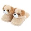 Pantoffels pluche hond kids maat 28-30