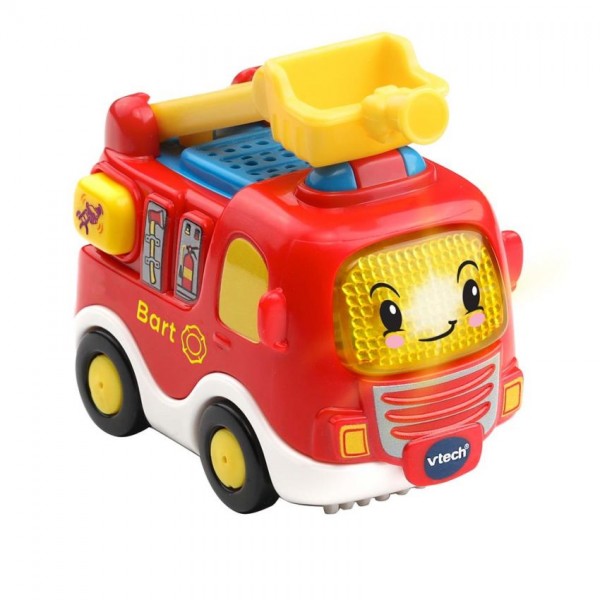 VTech Toet Toet auto Bart brandweer 13 cm rood