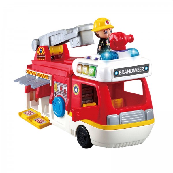 af hebben Professor team Vtech Vrolijke Vriendjes 2in1 Brandweerwagen