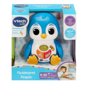 Vergroot Premium Collectie Vtech Baby Fladderpret Pinguin Premium Collectie Vtech Baby Fladderpret Pinguin