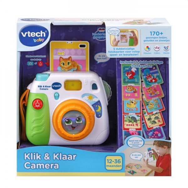 VTech Klik & Klaar Camera 24,5 cm wit-groen