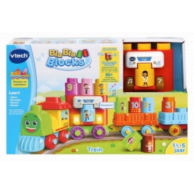 Vergroot Vtech Bla Bla Blocks Trein Vtech Bla Bla Blocks Trein