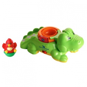 Vergroot Vtech Zoomizooz Tol & Dol Krokodil Vtech Zoomizooz Tol & Dol Krokodil