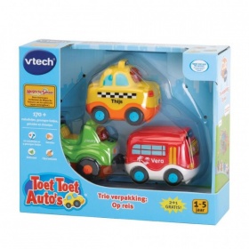 Vergroot Vtech Toet Toet Triopack Op Reis Vtech Toet Toet Triopack Op Reis