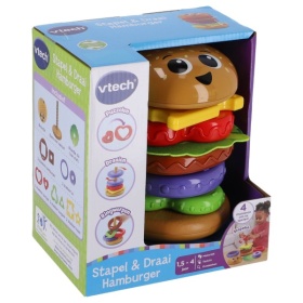 Vergroot Premium Collectie Vtech Stapel & Draai Hamburger Premium Collectie Vtech Stapel & Draai Hamburger